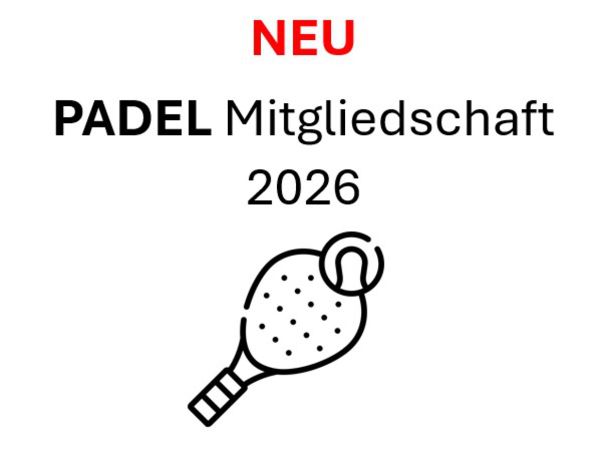 PADEL Mitgliedschaft - Online abschließbar